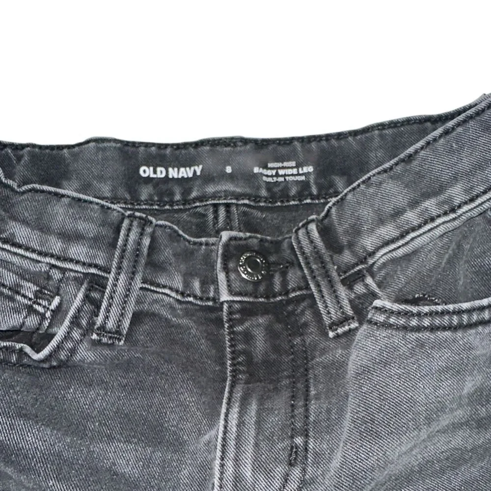 Black OLD NAVY Wide-Leg Jeans